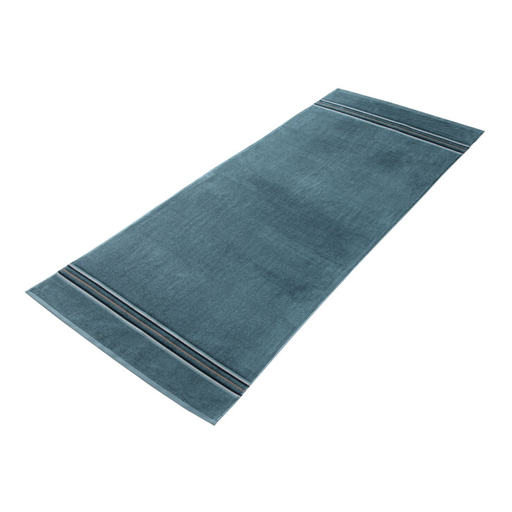 VOSSEN Saunatuch AKIRA 80 x 200 cm blau