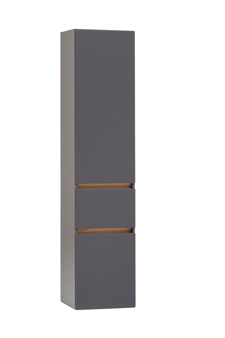 Bad-Hochschrank BRÜGGE grau