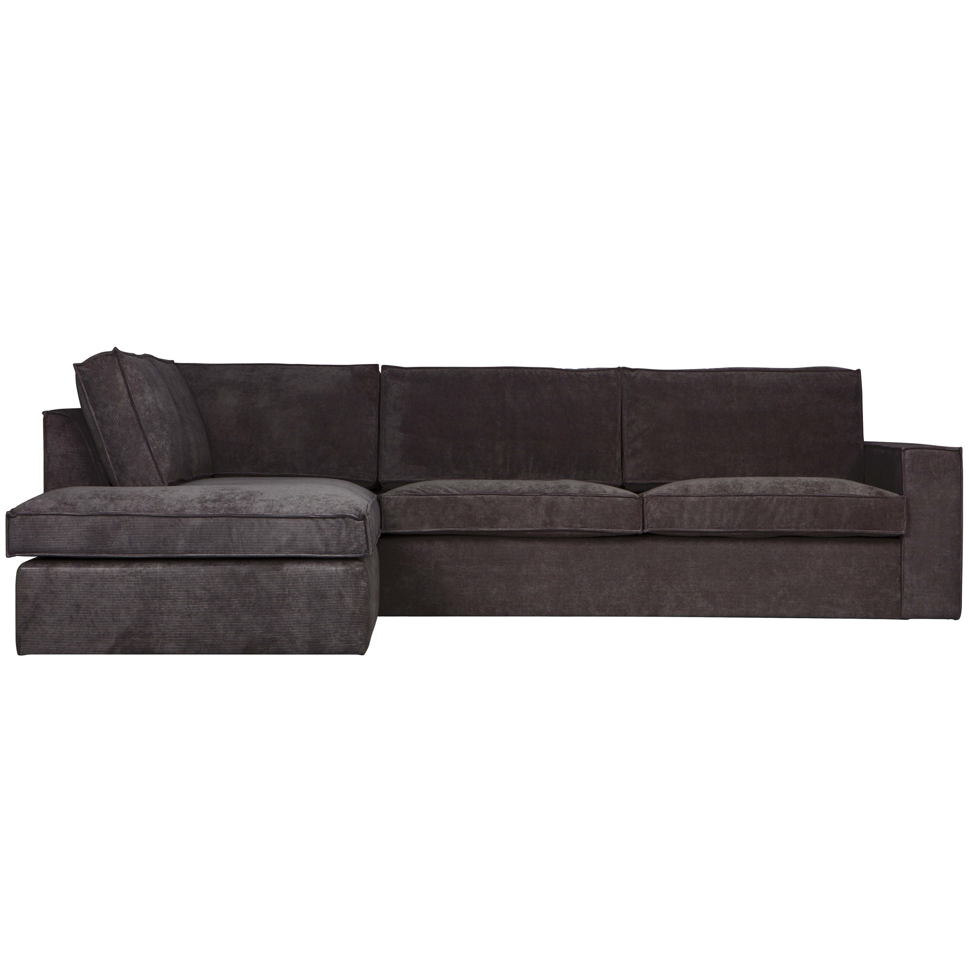 Ecksofa THOMAS III 197 x 283 cm dunkelgrau