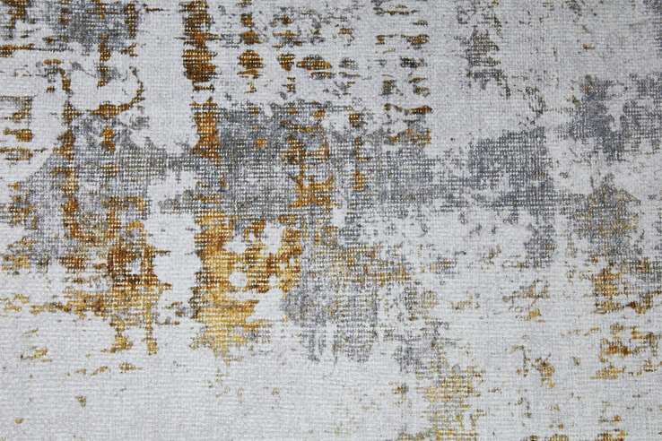 Teppich ALMONTE 120 x 170 cm creme/senfgelb