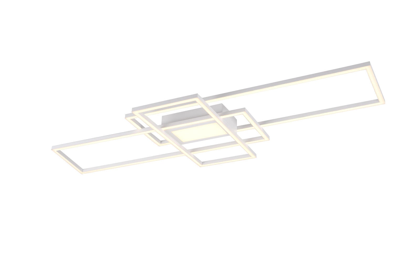 TRIO LED Deckenlampe IRVINE 42 x 105 cm weiß