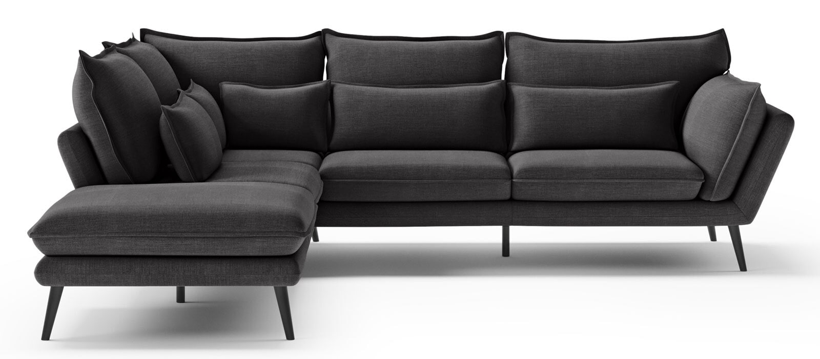 vito Ecksofa MARA L charcoal