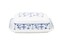 KAHLA Butterteller TRADITION BLAU SAKS mit Deckel für 250 g Weiß mit blauem Dekor