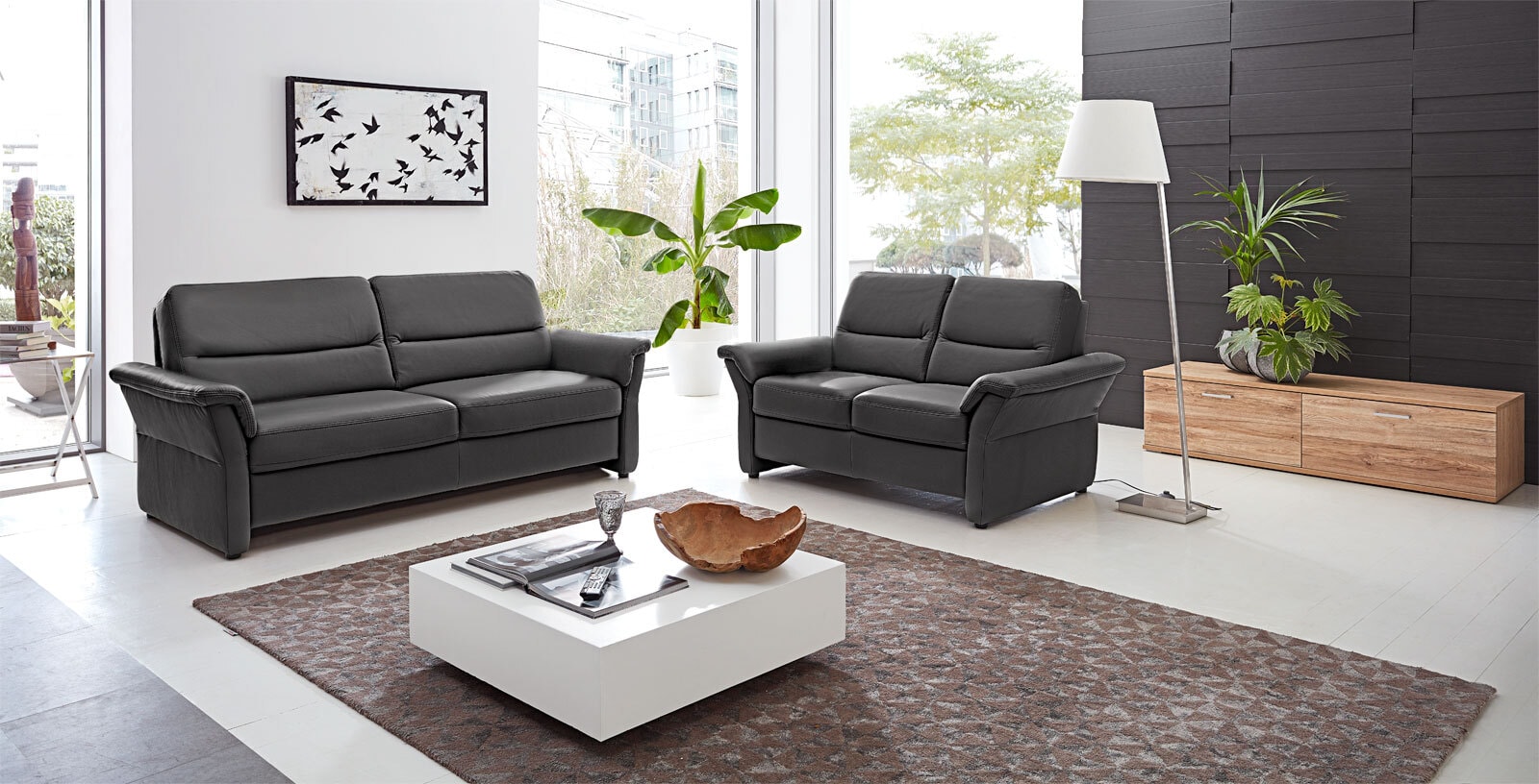 MONDO Sofa 2,5-Sitzer anthrazit