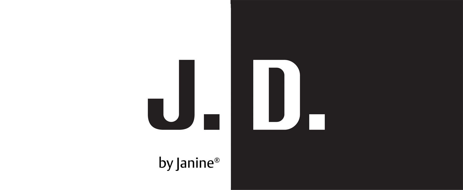 J. D. JANINE Mako-Satin-Bettwäsche 135 x 200 cm silber/schwarz