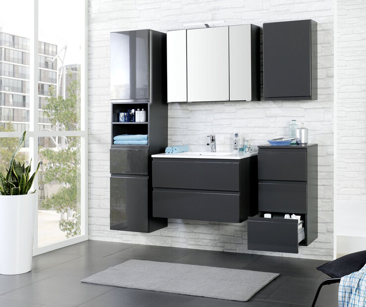 Hängeschrank CARDIFF 40 x 64 cm Graphit