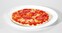 CreaTable Pizzateller ITALIEN PARTY 32 cm weiß