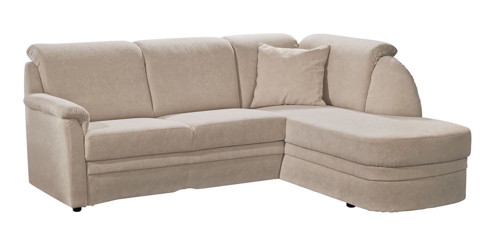 DIETSCH Ecksofa FREIBURG 225 x 180 cm sandbeige