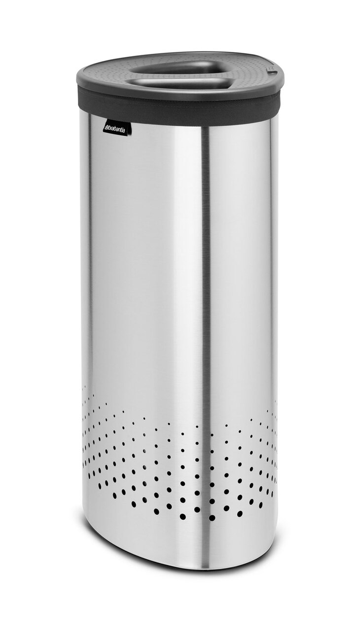 brabantia Wäschekorb SELECTOR 55 Liter chromfarbig