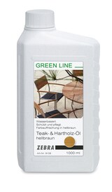greenline by ZEBRA Pflegeöl GREEN LINE 1000 ml Teak- und Hartholz