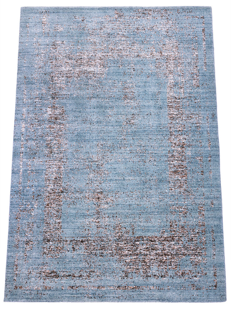 Nepalteppich NIRWANA 170 x 240 cm türkis/mehrfarbig