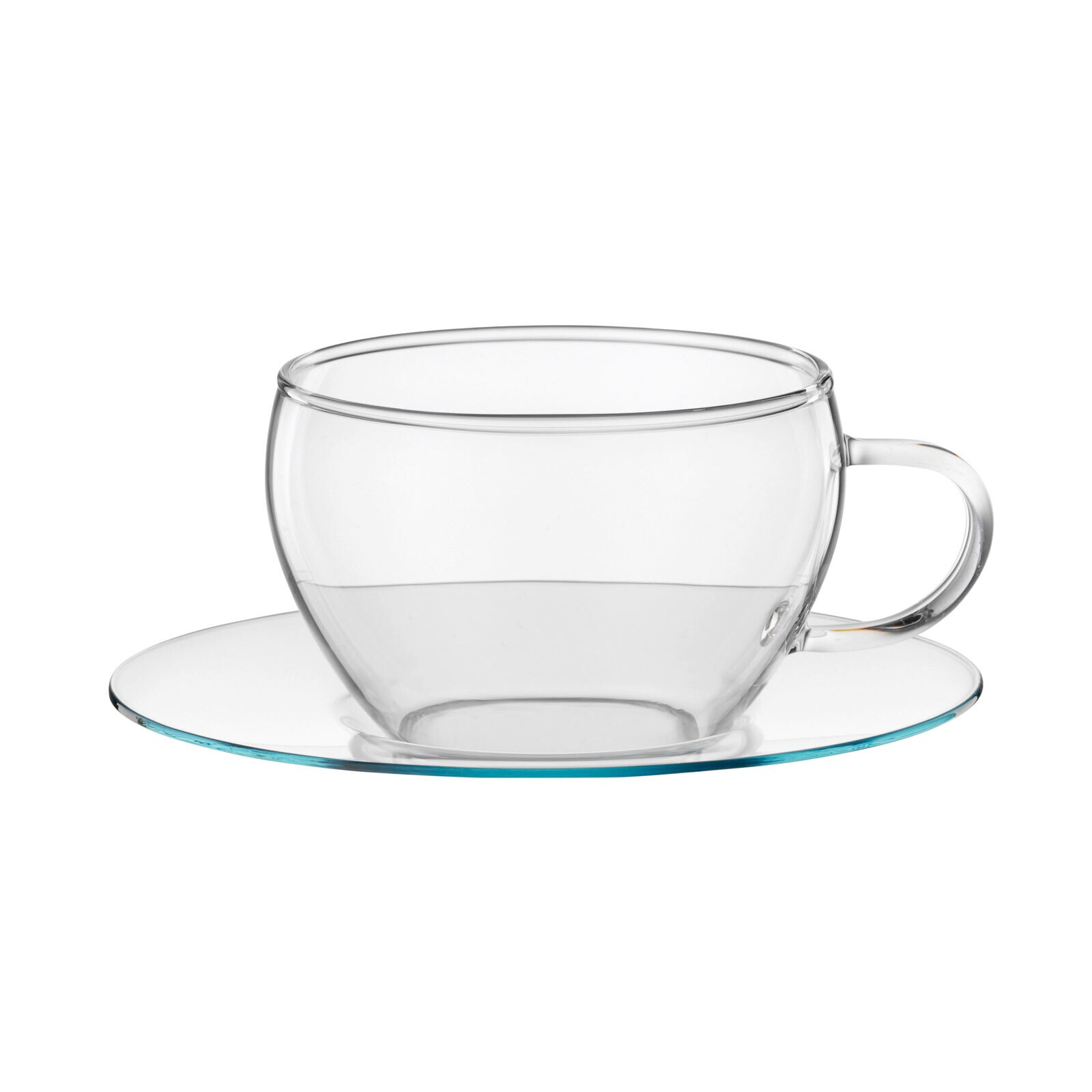 BOHEMIA SELECTION Teetasse TEA & COFFEE 2er Set - je 250 ml Glas