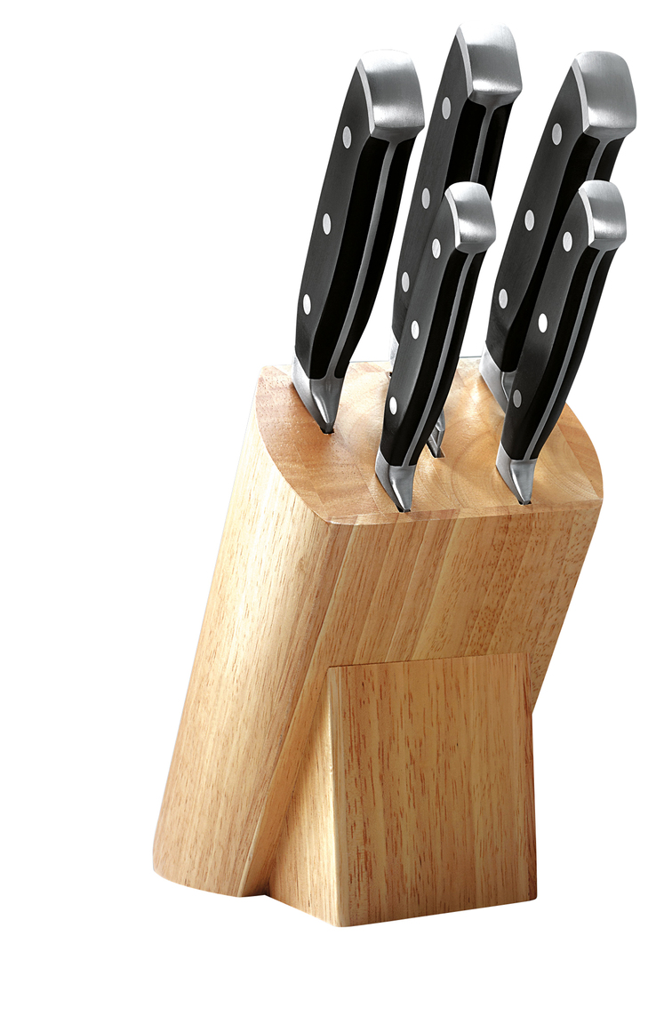 JUSTINUS Messerblock SHARP CUT 6-teilig