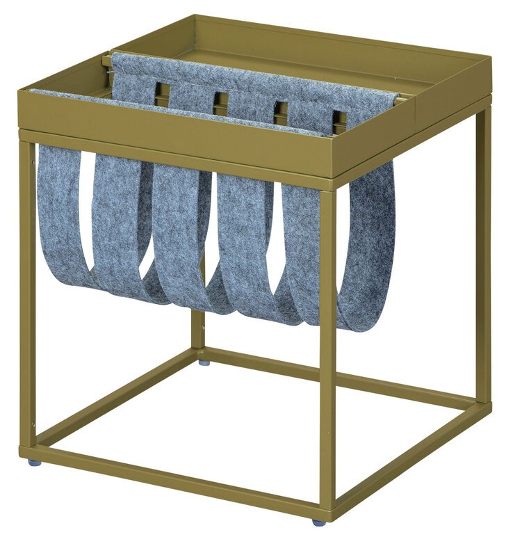Beistelltisch TILL 35 x 40 cm Metall Olive