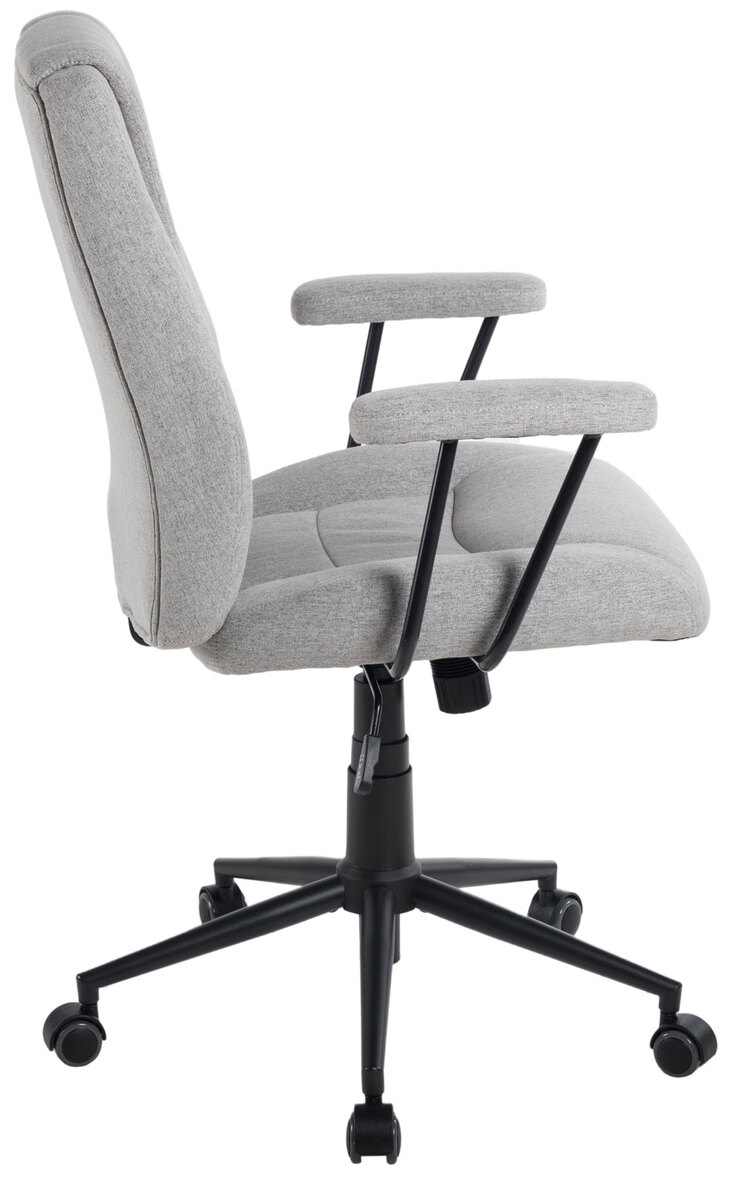 Chefsessel CASPER Schwarz/ Hellgrau