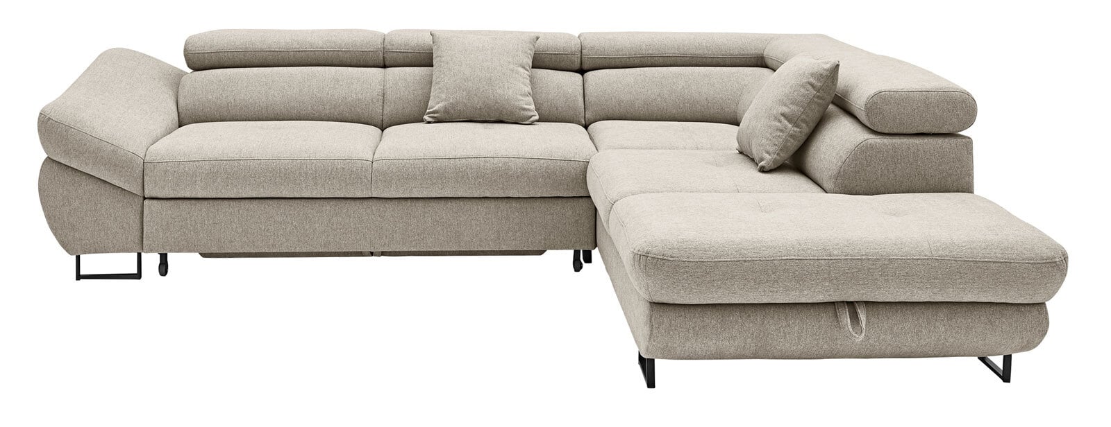 Ecksofa FABIO 280 x 235 cm Primo beige