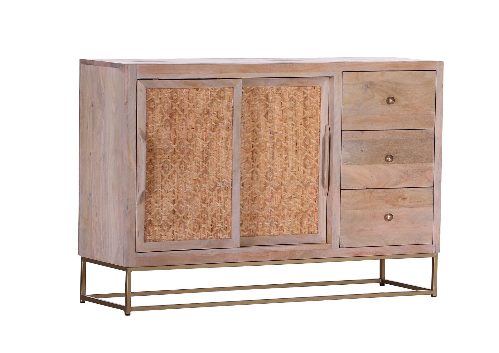 INTERhome Sideboard BAHAR 120 x 80 cm Mango natur