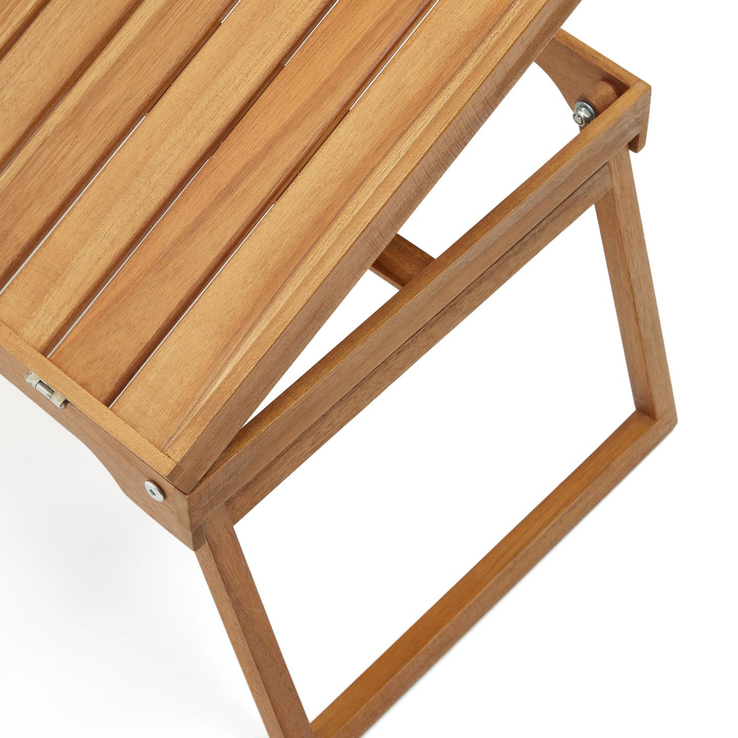 Kave Home Outdoor Tablett MANI 65 x 34 cm naturfarbig
