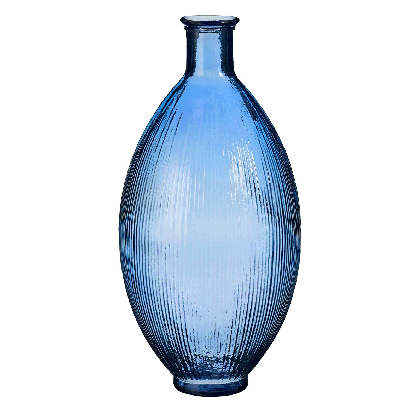 MICA DECORATIONS Vase FIRENZA 59 cm blau