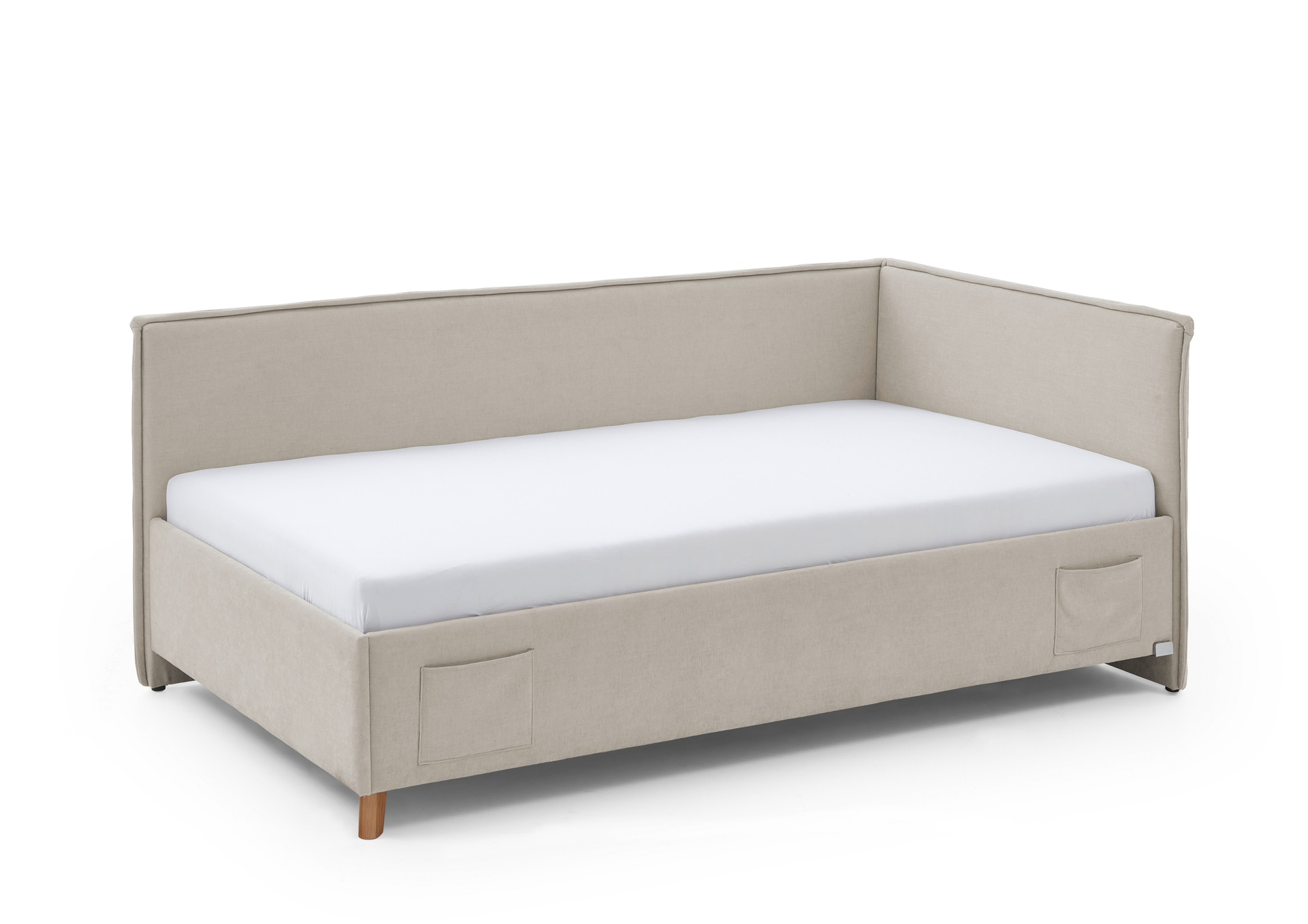 Bett FUN 90 x 200 cm beige