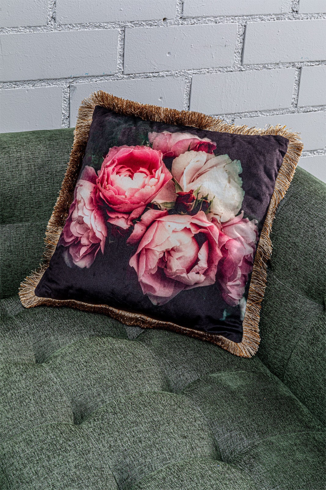 KARE DESIGN Dekokissen BUSH ROSES 