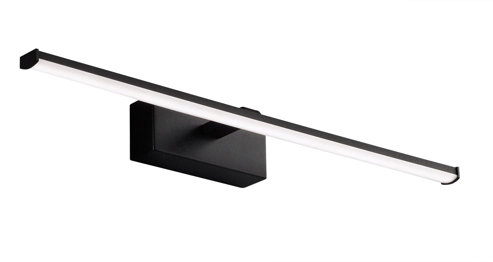 FABAS LUCE LED Spiegelleuchte NALA 50 cm schwarz