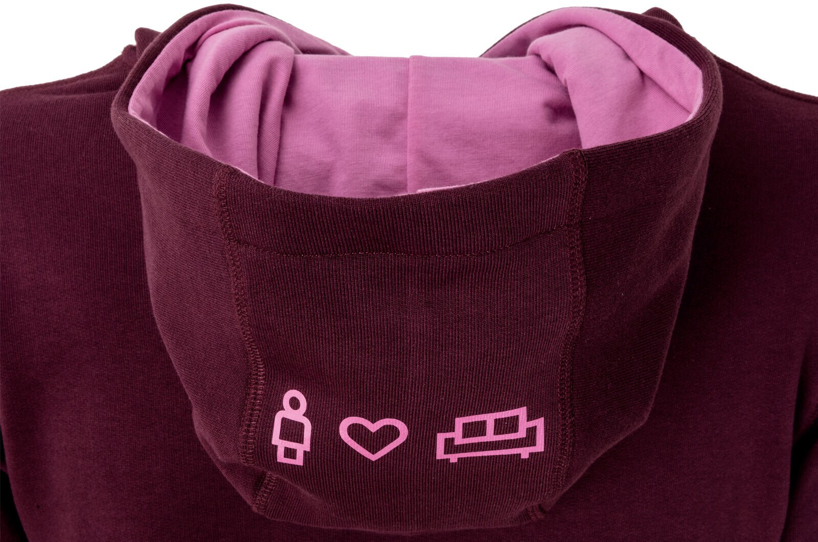 porta Hoodie Größe XXL Fuchsia dunkel