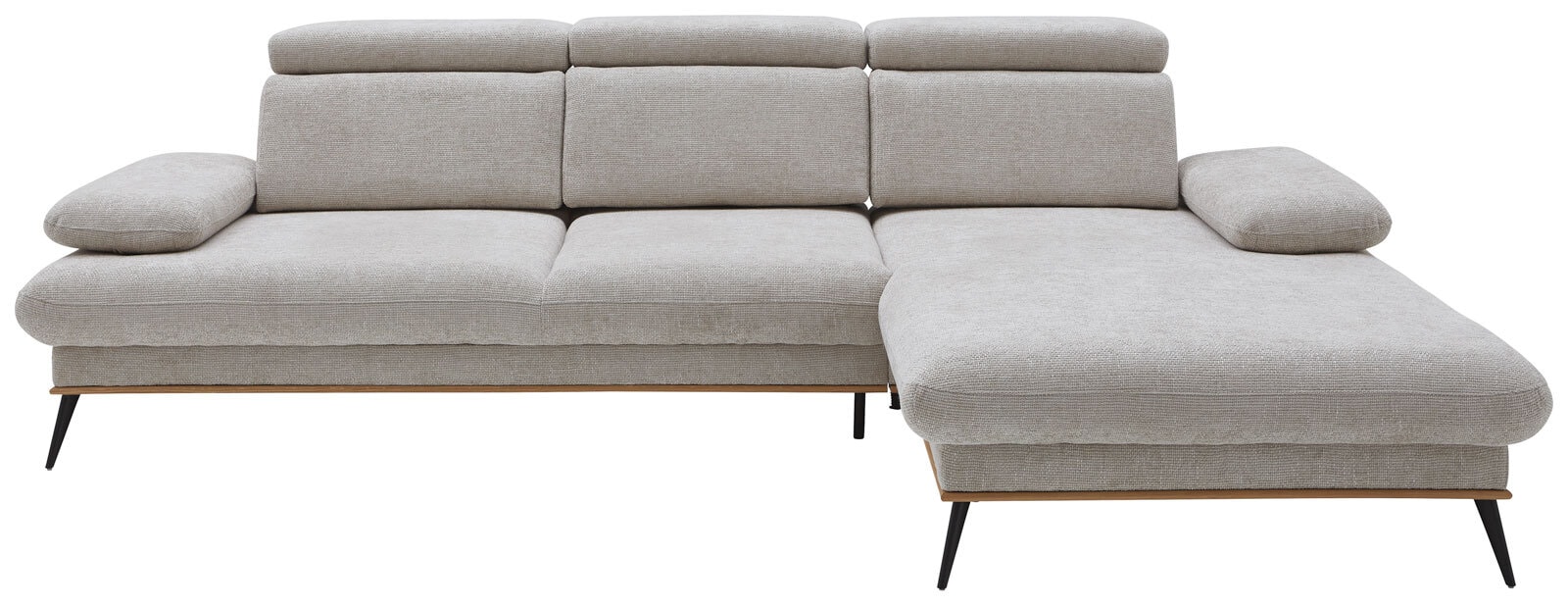 Ecksofa SANTORINI grau