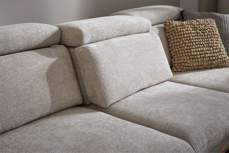 Ecksofa SANTORINI grau