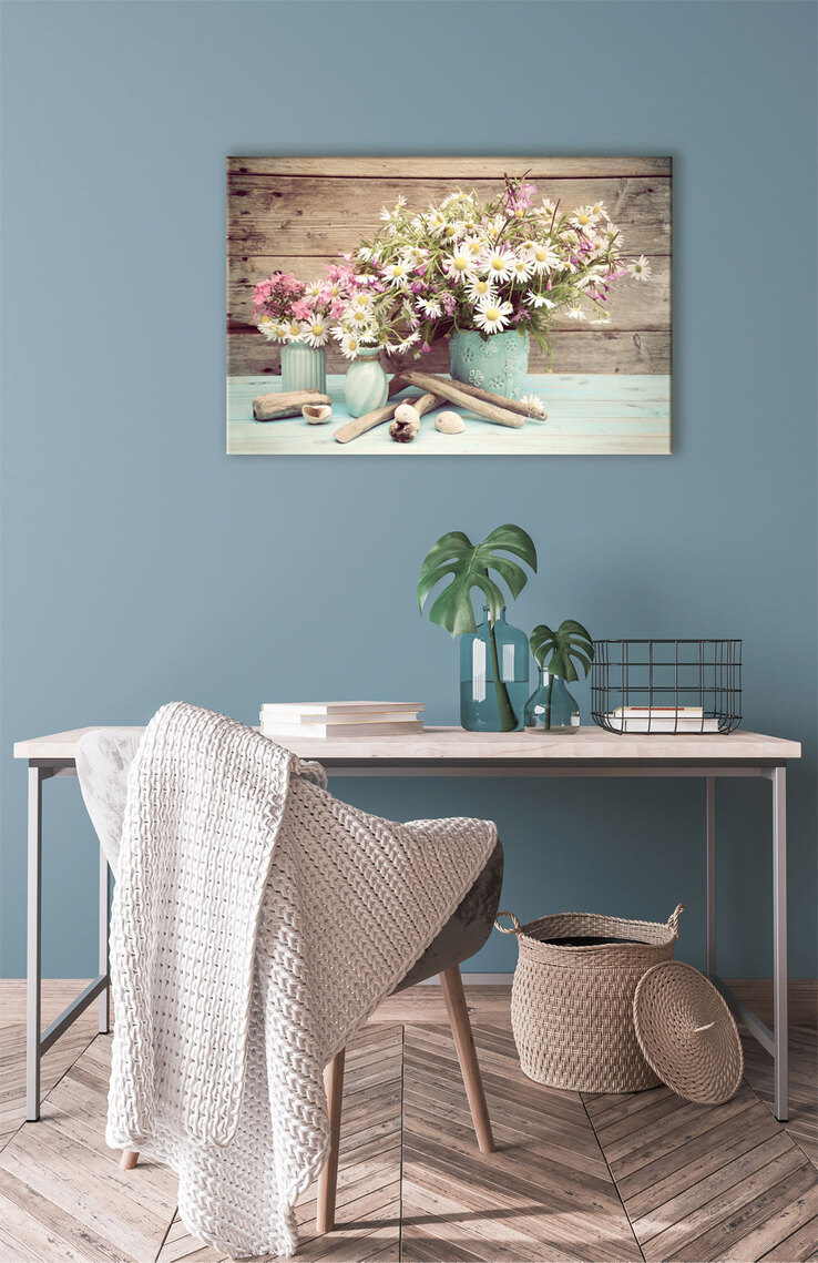 BÖNNINGHOFF Bild VINTAGE BLUMENVASEN 90 x 60 cm