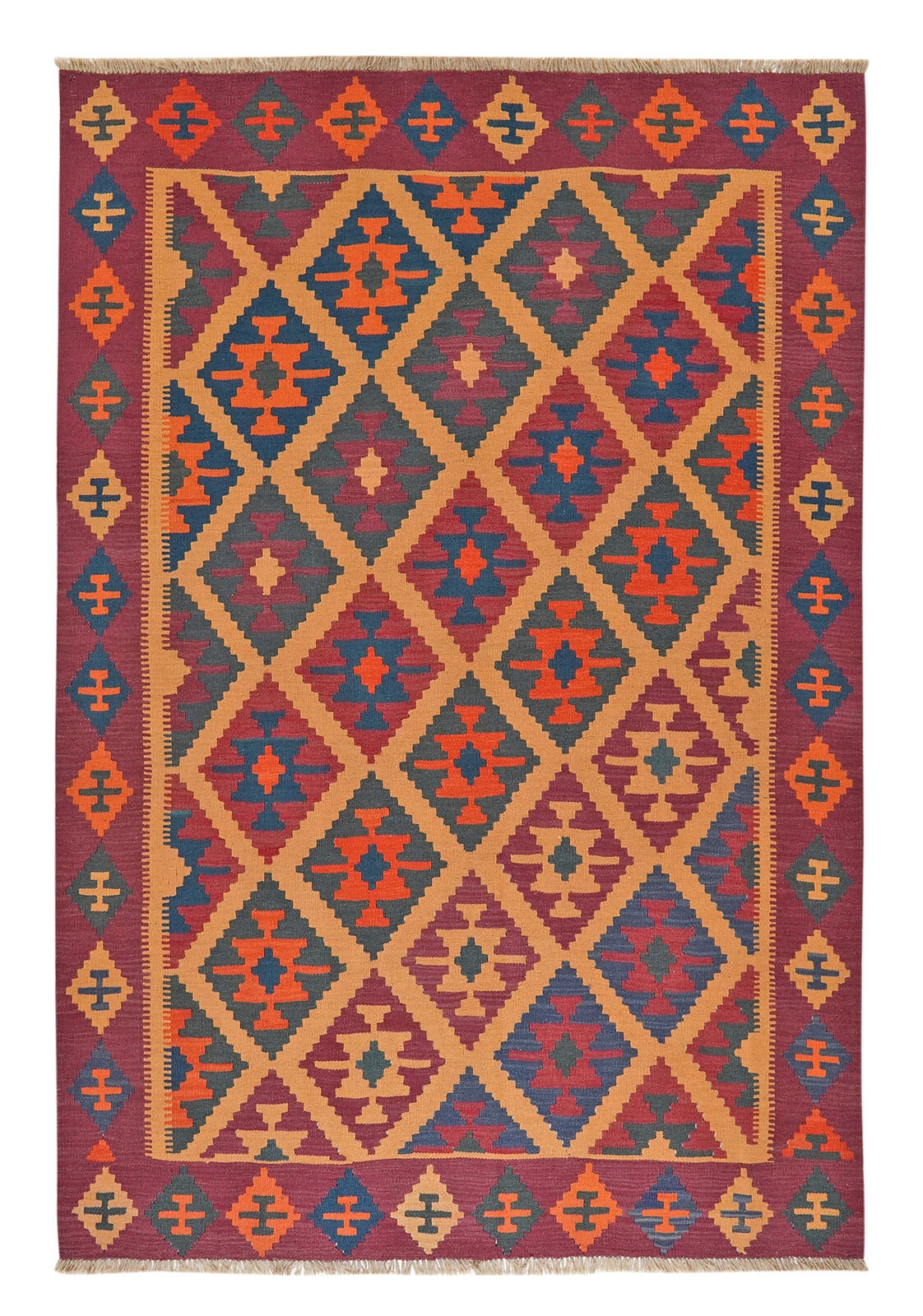 porta x Ipek Kelimteppich GASHGAI IVY 167 x 247 cm mehrfarbig