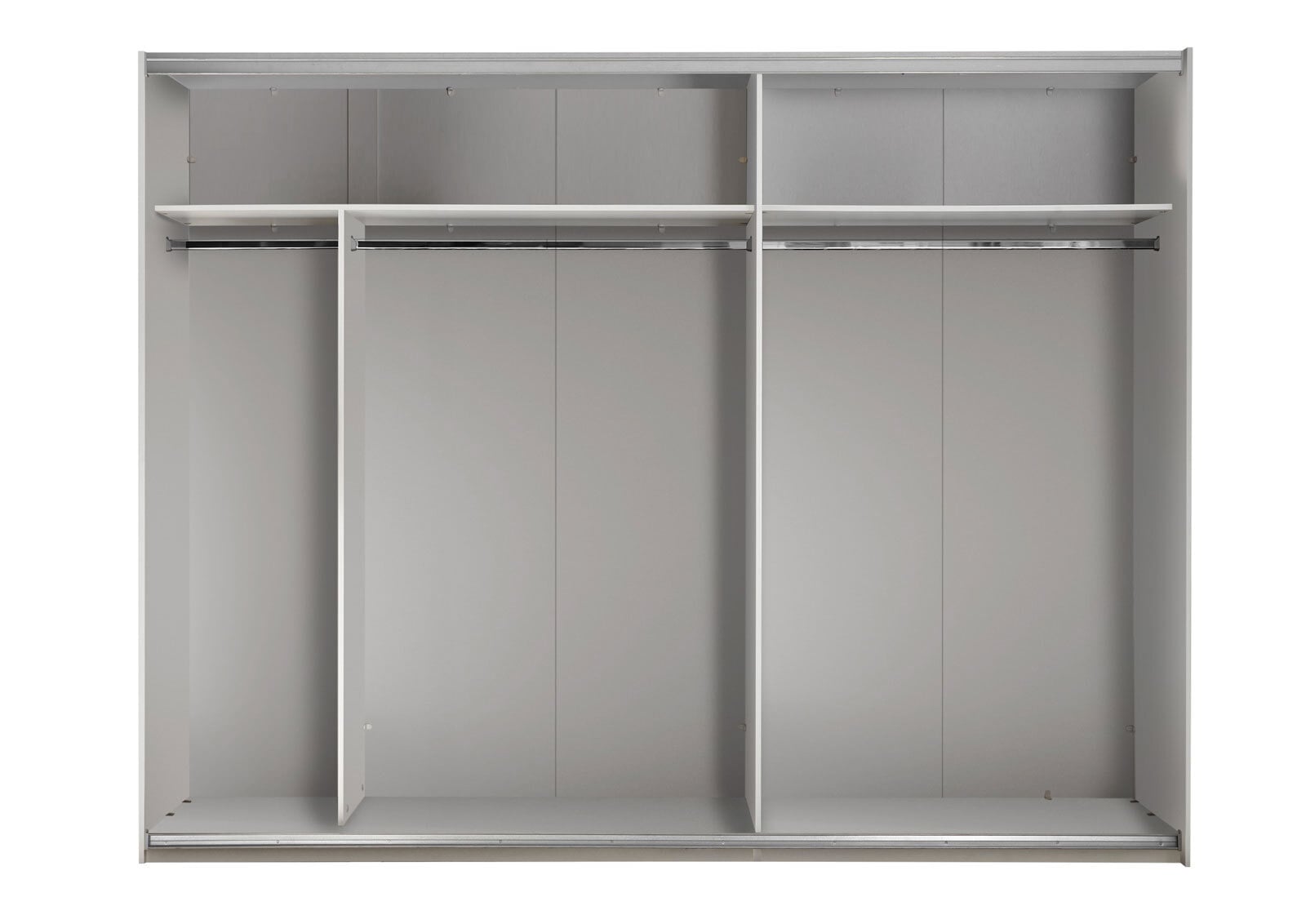 Schwebetürenschrank SEVILLA 270 x 210 cm weiß