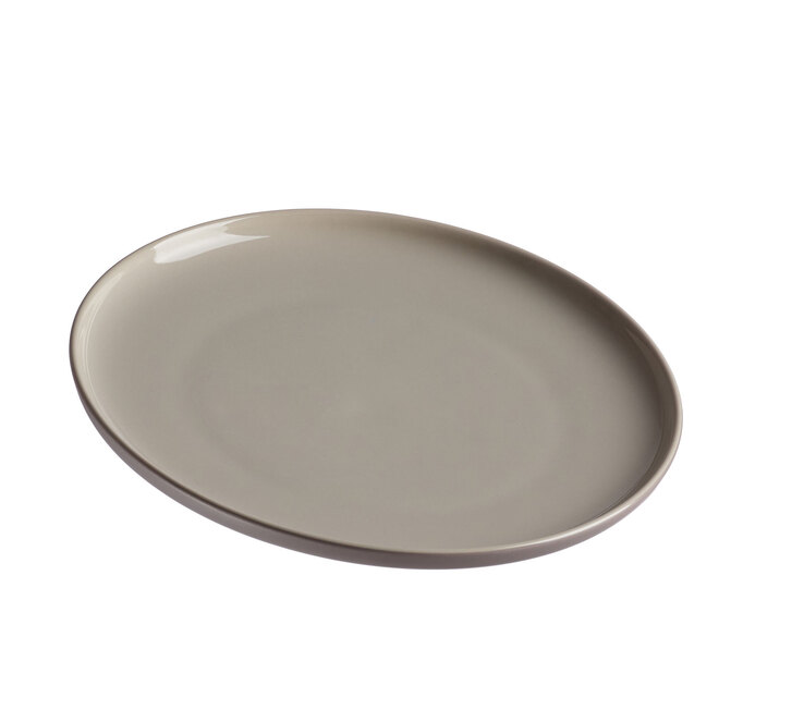 Ritzenhoff & Breker Dessertteller JASPER 6er Set taupebraun/ weiß