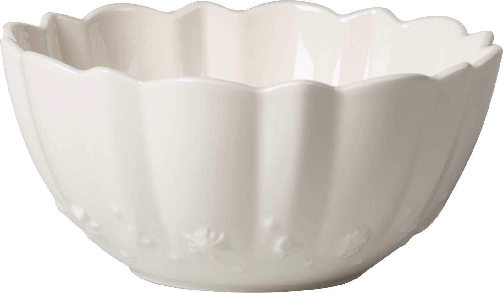 Villeroy & Boch Weihnachtsdeko Schale TOY´s DELIGHT ROYAL CLASSIC 960 ml  weiß Relief Weihnachtsmotive