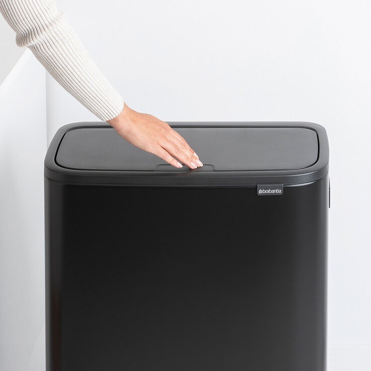 brabantia Mülleimer BO TOUCH BIN HI 60 Liter matt black