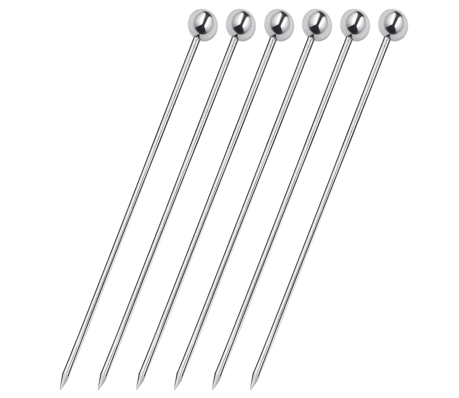 cilio Cocktail Picker 6er Set 10,5 cm Edelstahl