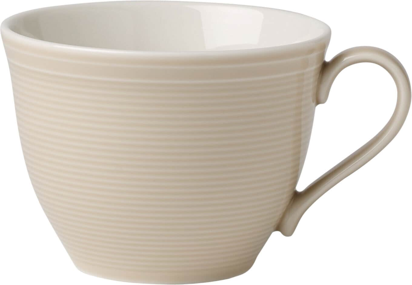 like. Tasse COLOR LOOP SAND 180 ml Porzellan beige