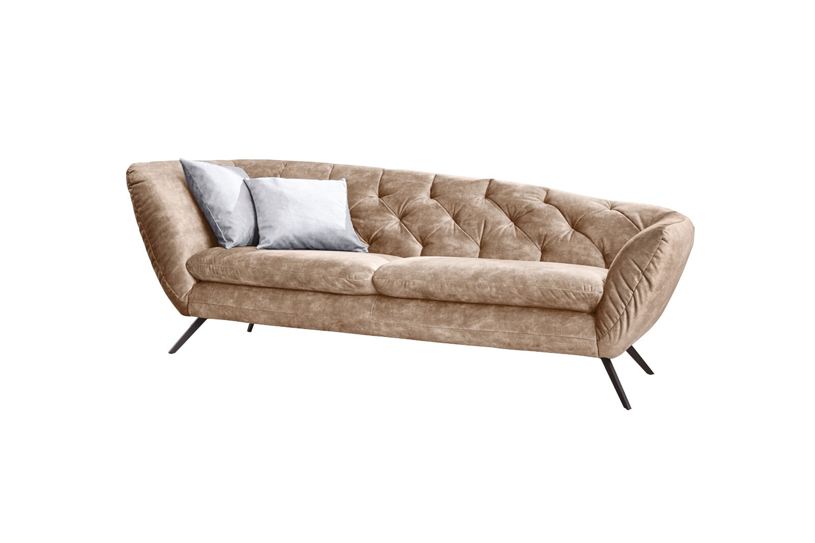 Ole Gunderson Recamiere Sofa SIXTY Craft taupe