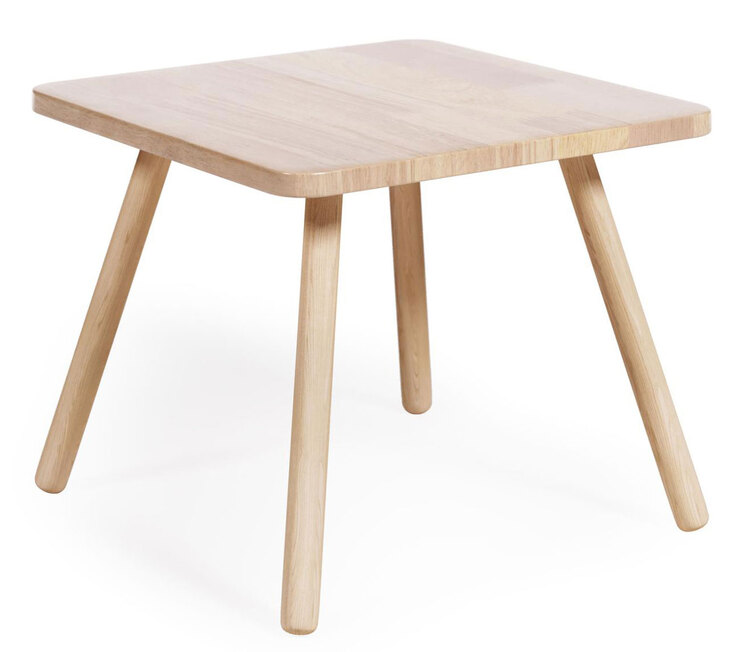 Kave Home Kindertisch DILCIA Natural quadratisch