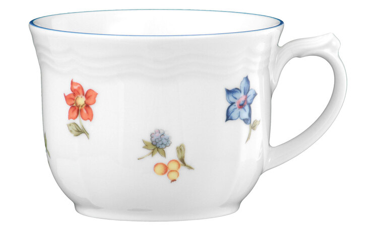 Seltmann Weiden Kaffeetasse SONATE NOSTALGIE weiß