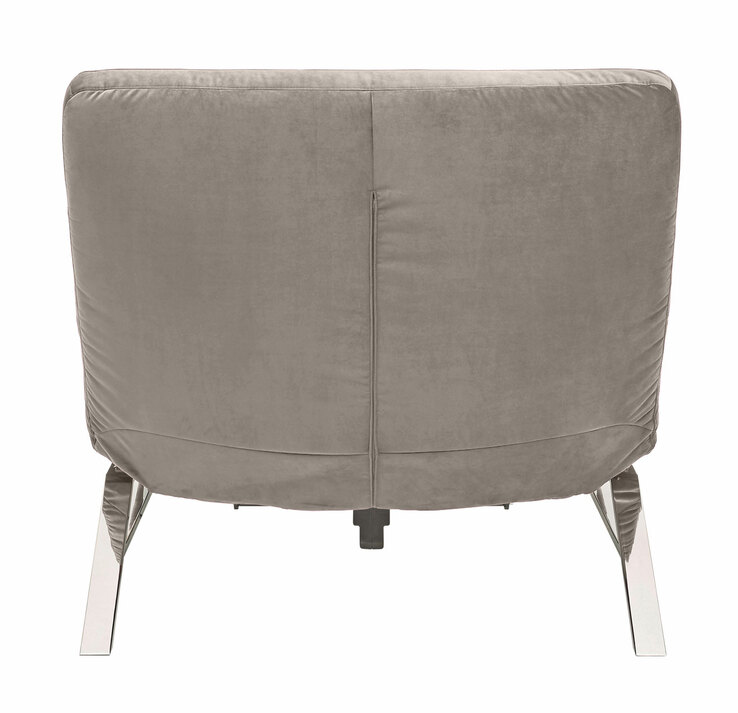 Ole Gunderson Relaxliege 158-198 x 120 cm Stoffbezug sandbeige