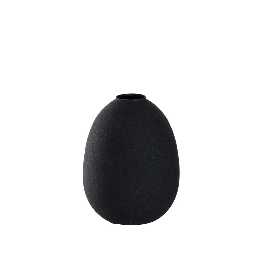 LEONARDO Vase 16,4 cm schwarz