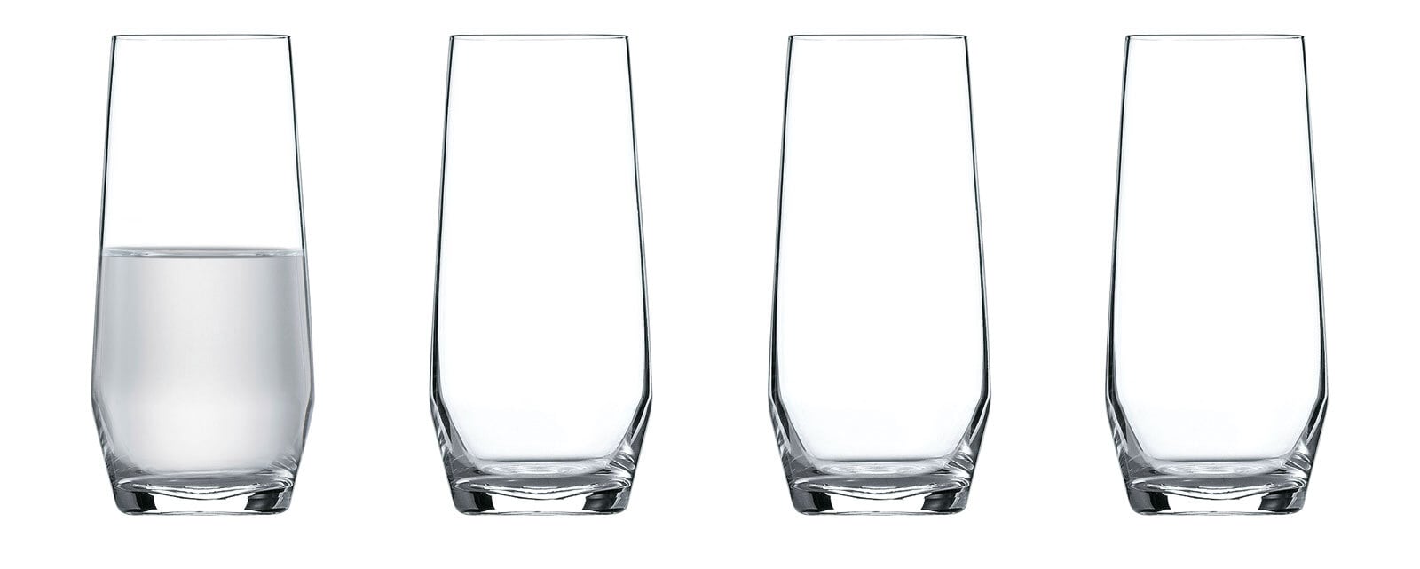 ZWIESEL GLAS Trinkglas PURE 4er Set - je 357 ml