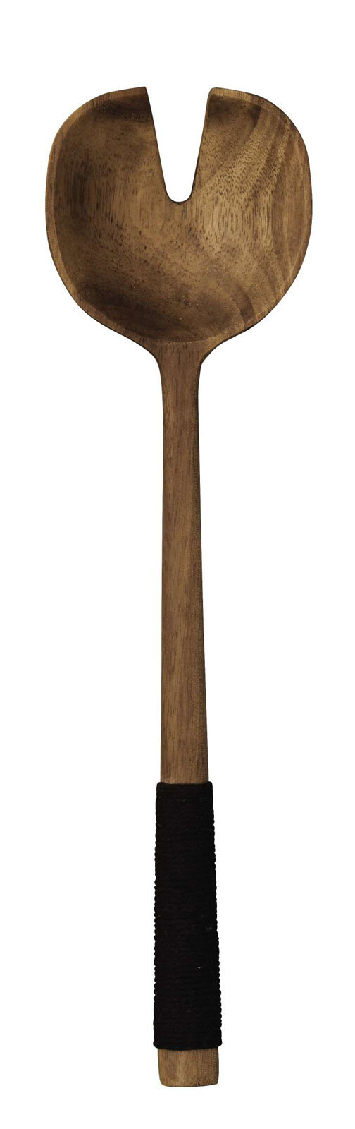 ASA Salatbesteck WOOD dunkelbraun/ schwarz