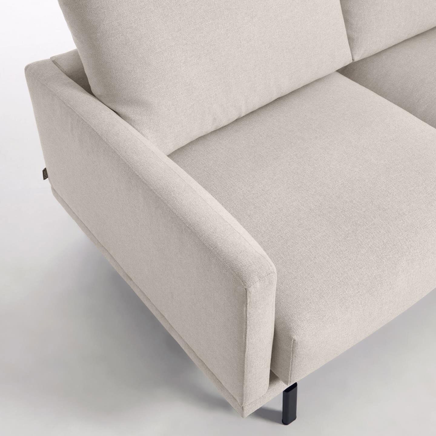 Kave Home Sofa GALENE 4-Sitzer 414 cm beige
