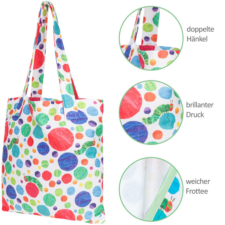 Smithy Tasche RAUPE NIMMERSATT 38 x 40 cm mehrfarbig