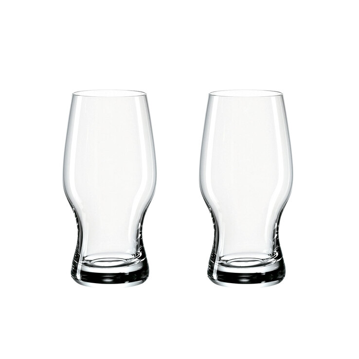 LEONARDO Bierglas /Bierbecher im 2er Set je 500 ml TAVERNA Klarglas