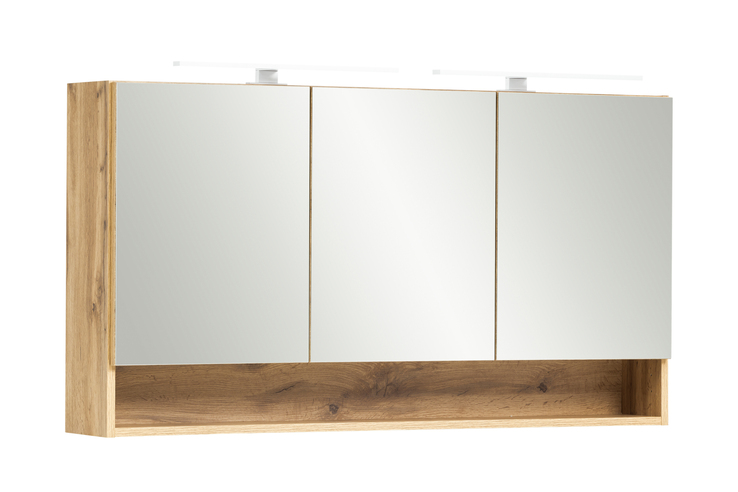 Bad-Spiegelschrank ANTWERPEN braun 120cm