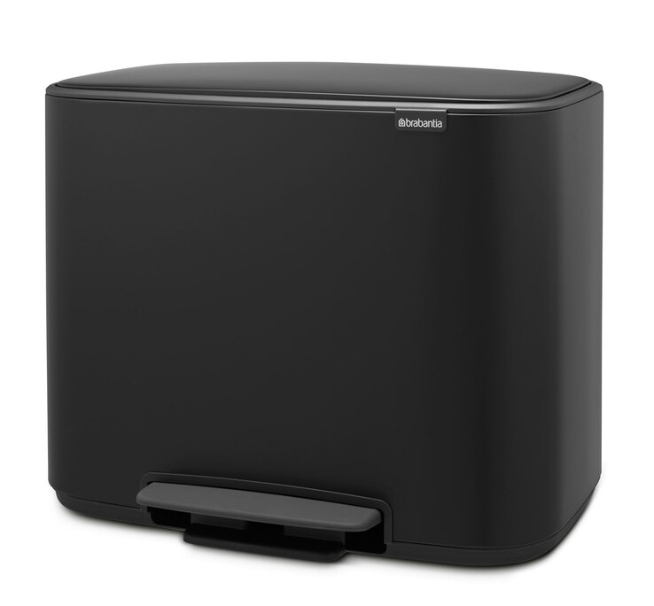 brabantia Treteimer BO 11 + 23 Liter matt black