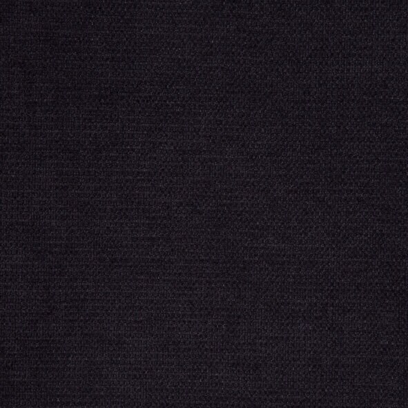 Ecksofa CALUNA 273 x 234 cm Stoffbezug schwarz